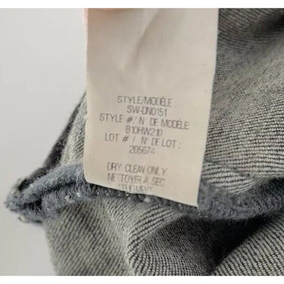 Helmut Lang Gray/Blue Skinny Pull On Elastic Waist Jeans Sz 28 Inseam 34.5,‎ USA - Picture 8 of 12